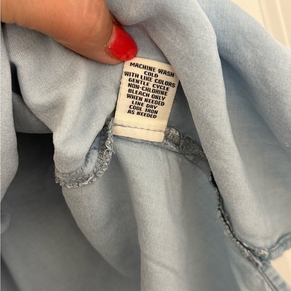 Caffe Marrakesh Blue Button-Down Shirt - Picture 4 of 7